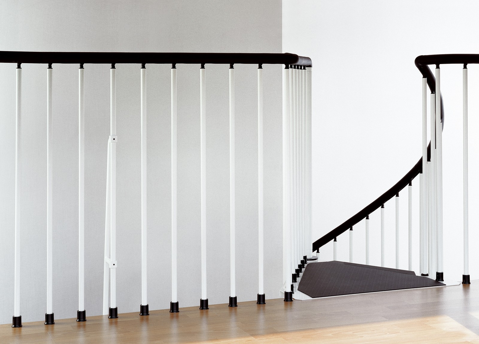Civik Spiral Staircase Kit Metal Steel And Wood Spiral