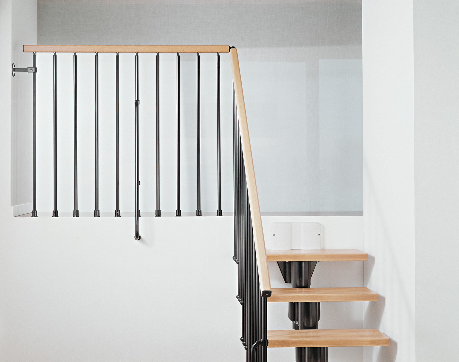 Kompact Adjustable Staircase Kit Metal Steel And Wood